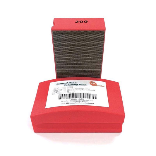 Diamond Hand Polishing Pad 200 Grit